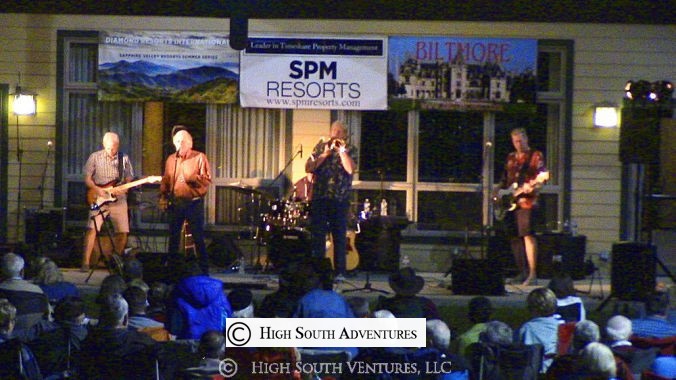 concert on the slopes, sapphire valley resort